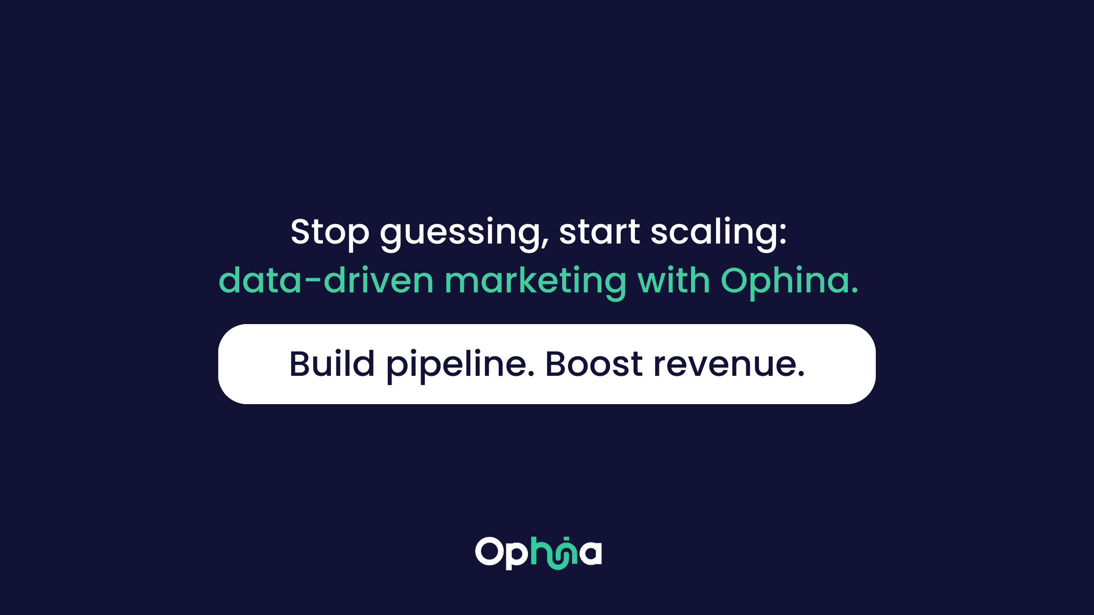 introducing ophina marketing